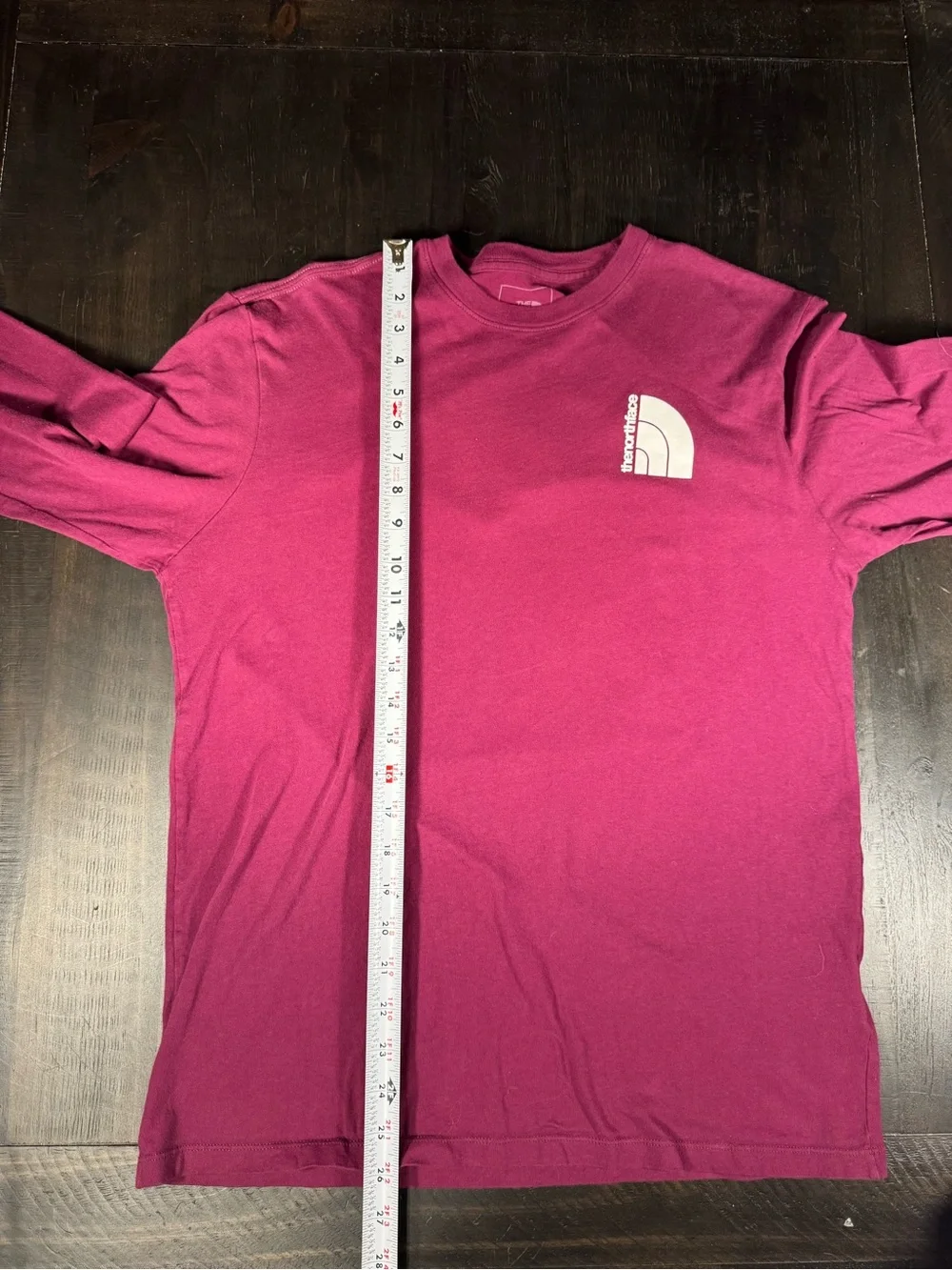 The North Face Maroon Logo T-Shirt